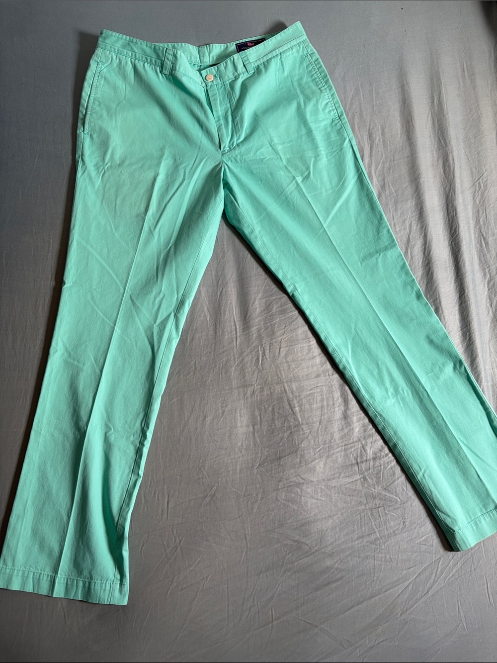 Vineyard Vines Seafoam Green Straight-Leg Chinos